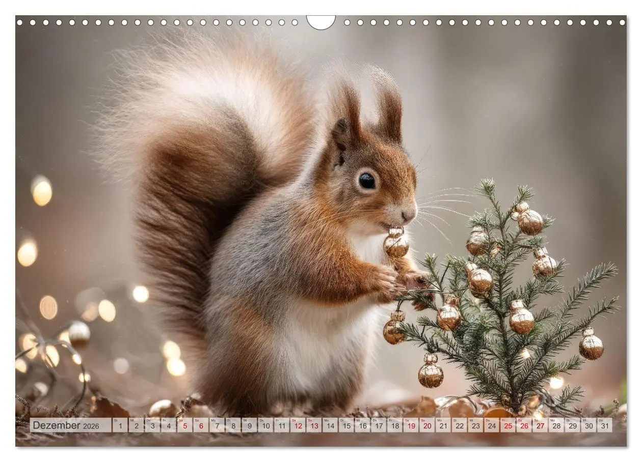 Bild: 9783516235296 | Hazelnuts Abenteuer (Wandkalender 2026 DIN A3 quer), CALVENDO...