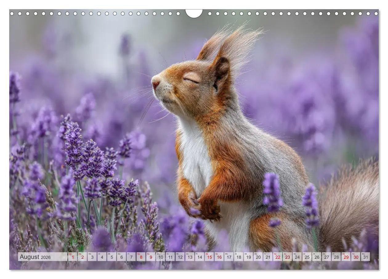 Bild: 9783516235296 | Hazelnuts Abenteuer (Wandkalender 2026 DIN A3 quer), CALVENDO...