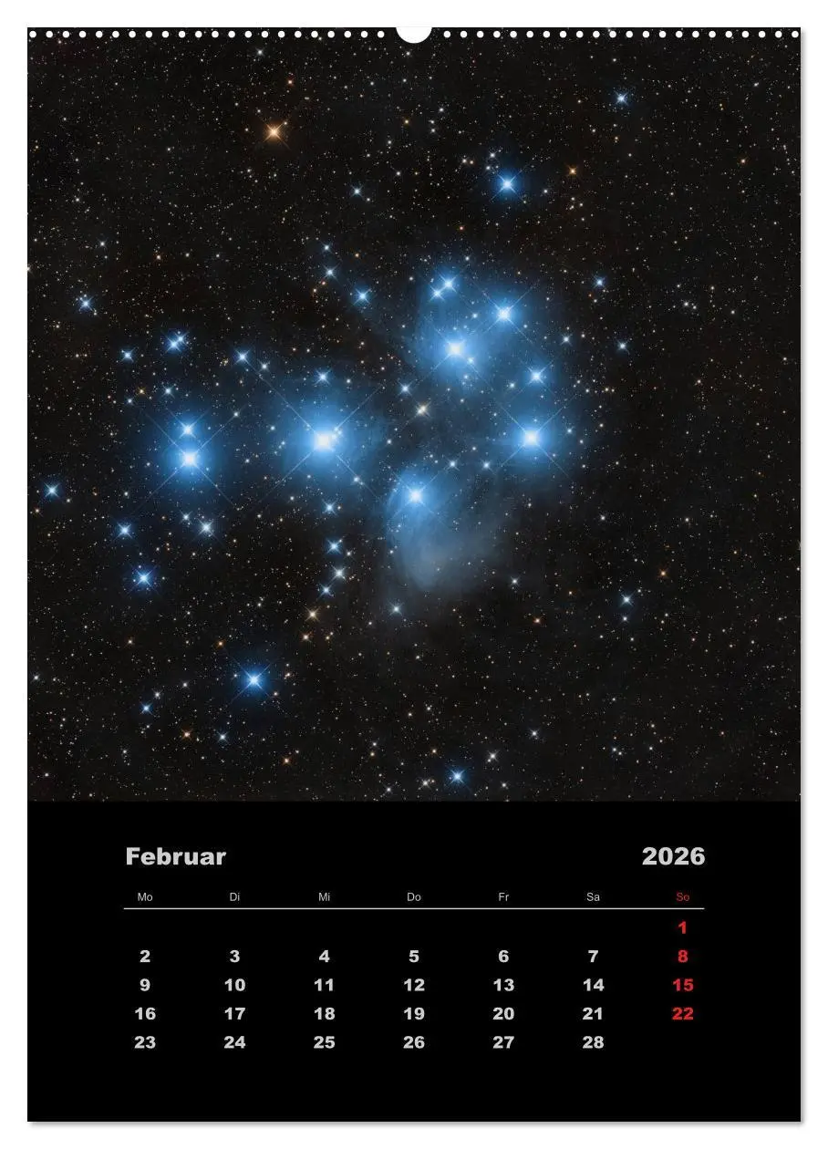 Bild: 9783516475296 | Astronomie 2026 (Wandkalender 2026 DIN A2 hoch), CALVENDO...