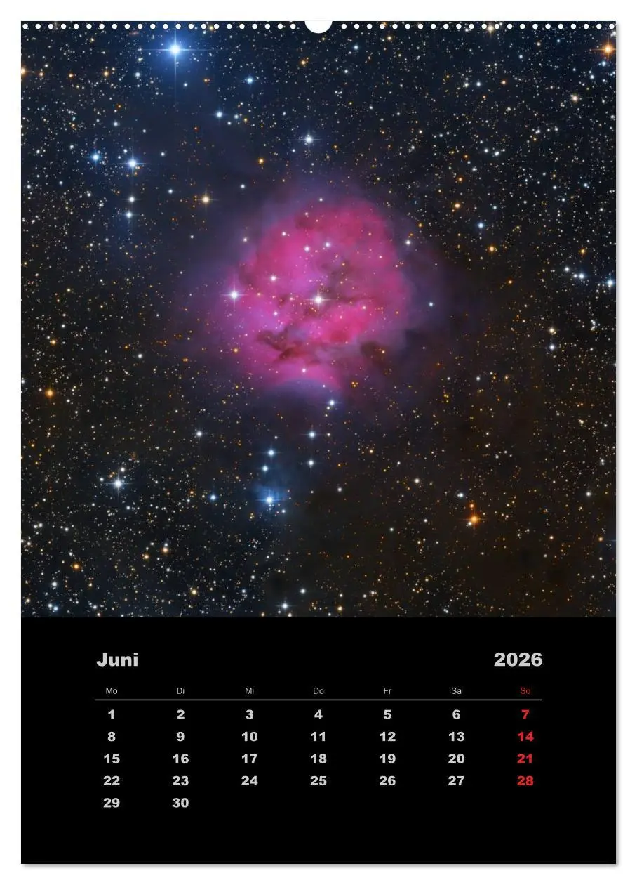 Bild: 9783516475296 | Astronomie 2026 (Wandkalender 2026 DIN A2 hoch), CALVENDO...