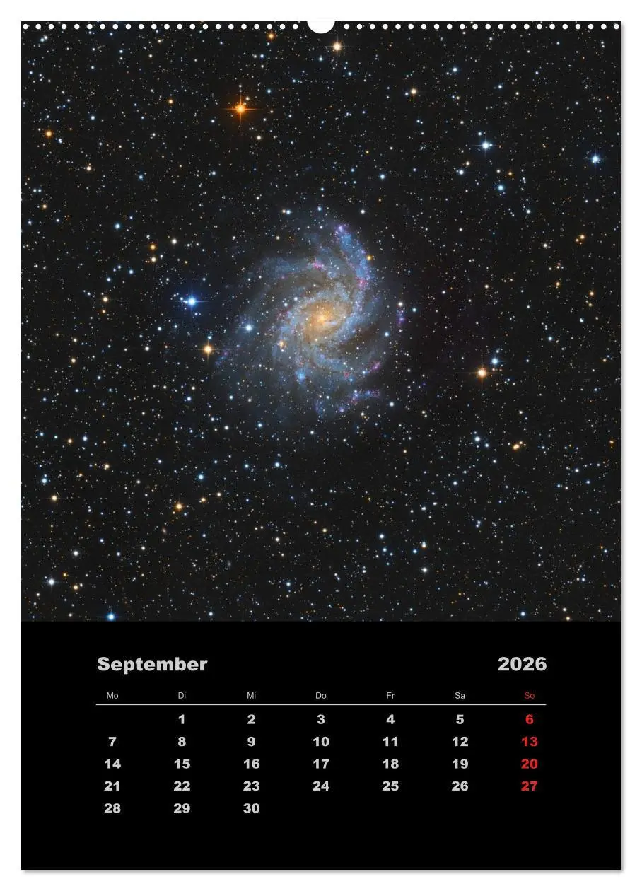 Bild: 9783516475296 | Astronomie 2026 (Wandkalender 2026 DIN A2 hoch), CALVENDO...