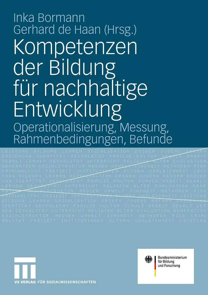 Cover: 9783531155296 | Kompetenzen der Bildung für nachhaltige Entwicklung | Haan (u. a.)