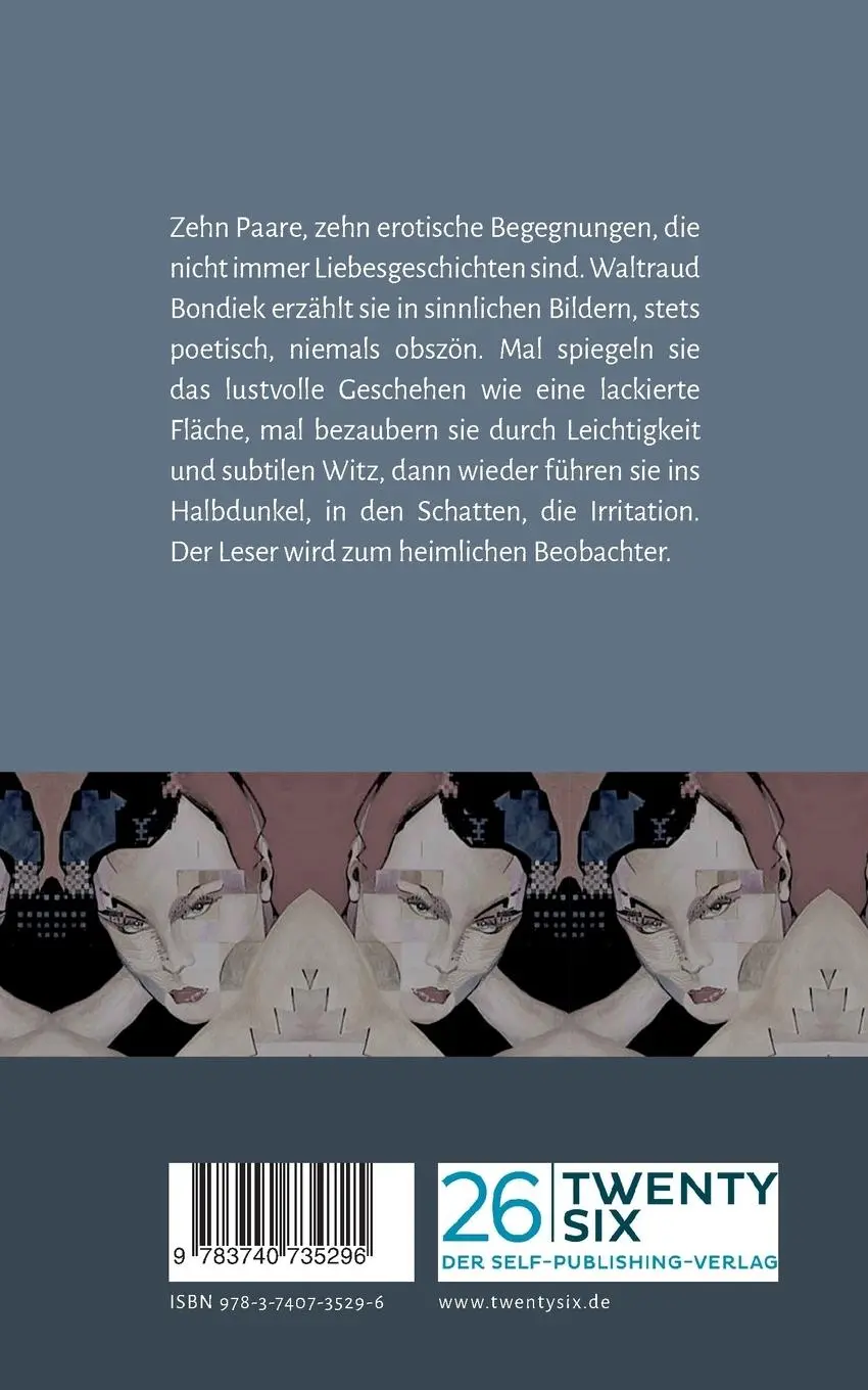 Rückseite: 9783740735296 | Ohne ist auch schön | Zehn erotische Geschichten | Waltraud Bondiek