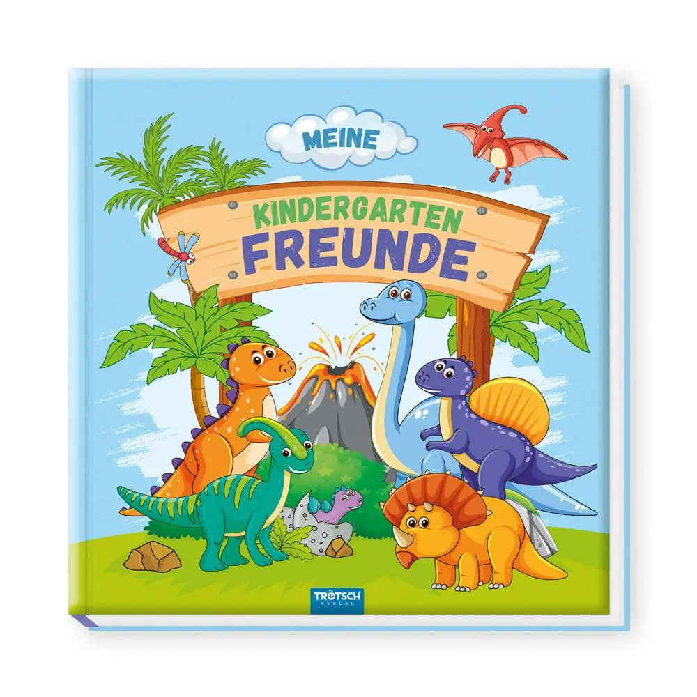 Cover: 9783988025296 | Trötsch Freundebuch Meine Kindergartenfreunde Dinosaurier | KG | Buch