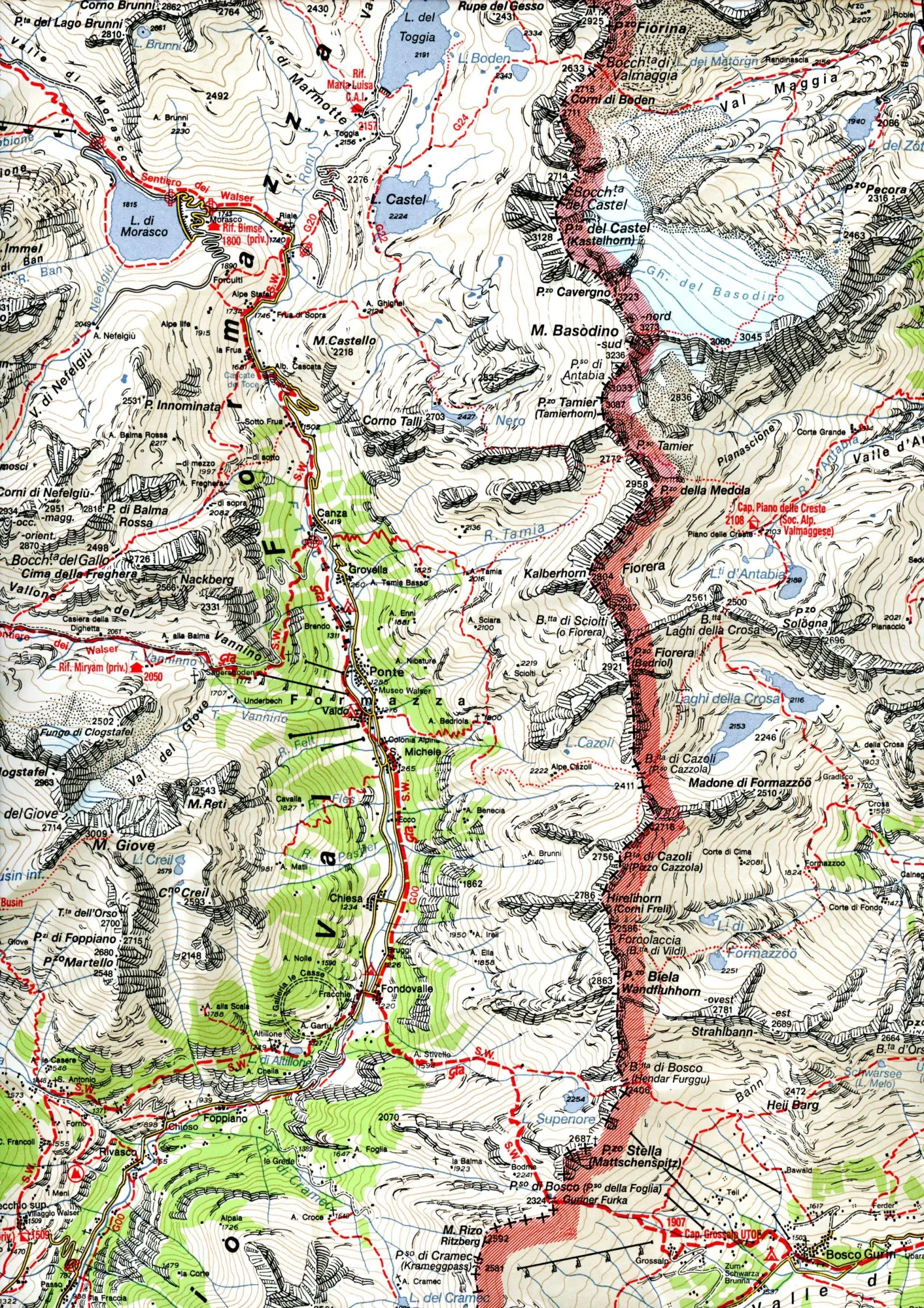 Bild: 9788896455296 | IGC Italien 1 : 50 000 Wanderkarte 11 Domodossola | (Land-)Karte