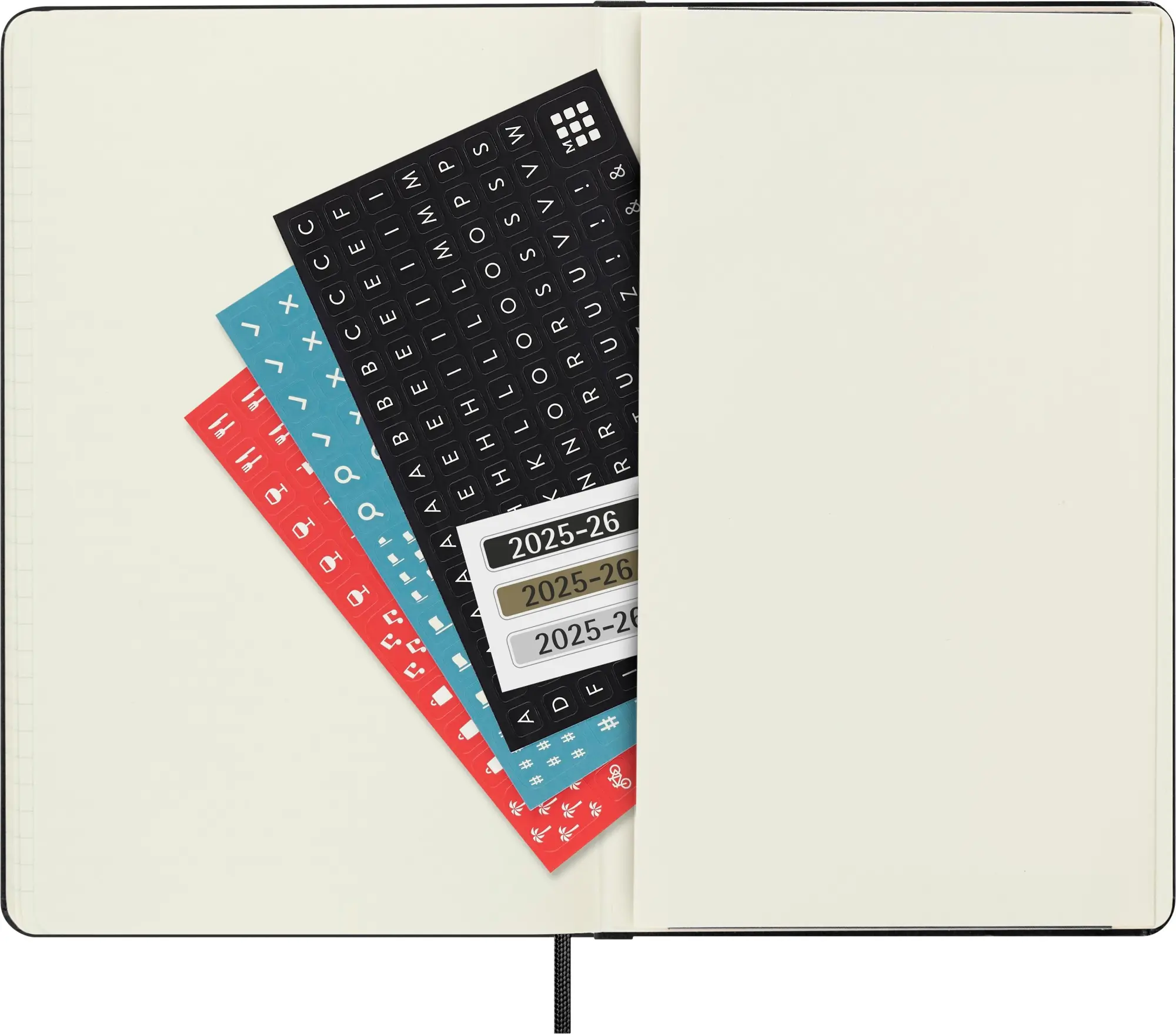 Bild: 8056999275396 | Moleskine 18 Monate Wochen Notizkalender 2025/2026, L/A5, 1 Wo = 1...