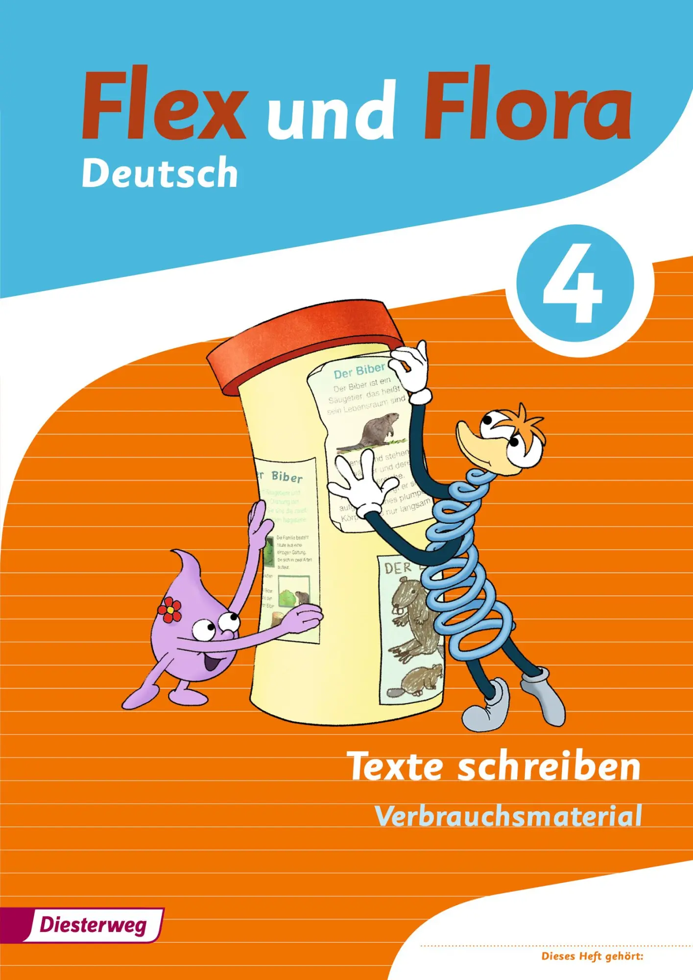 Cover: 9783425145396 | Flex und Flora 4. Heft Texte schreiben: Verbrauchsmaterial | Baligand