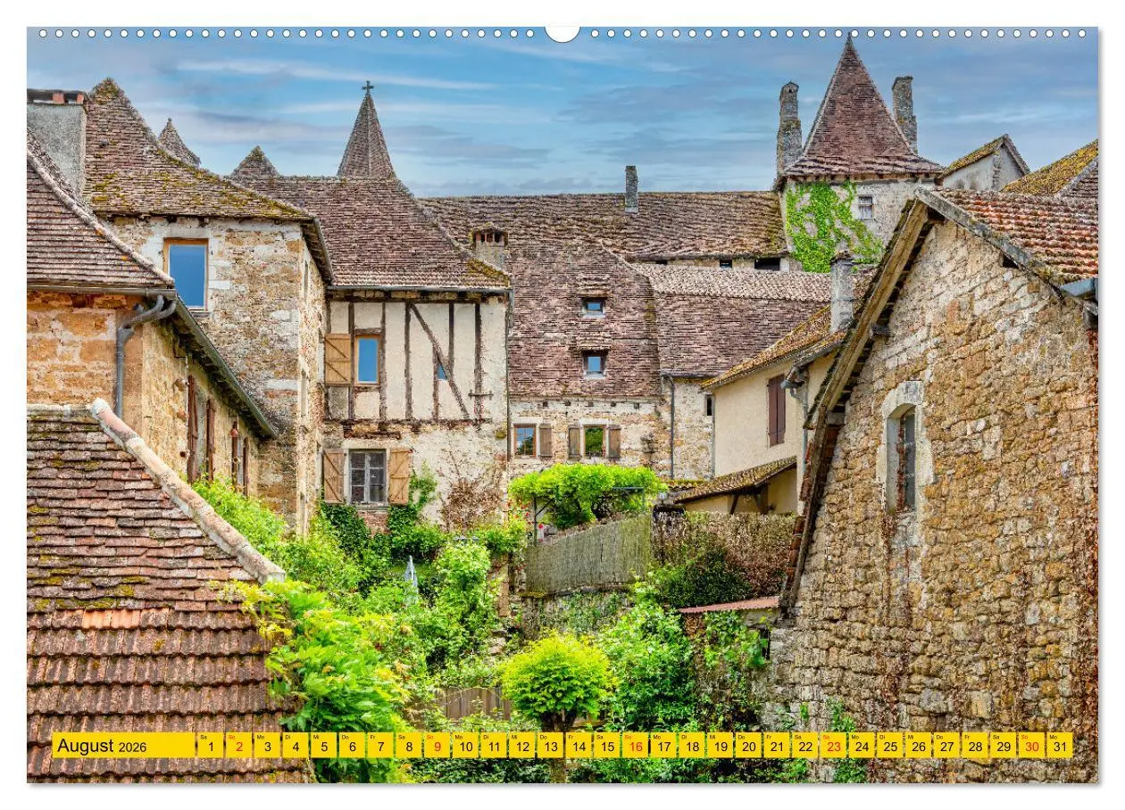 Bild: 9783457445396 | Midi-Pyrénées (hochwertiger Premium Wandkalender 2026 DIN A2 quer),...