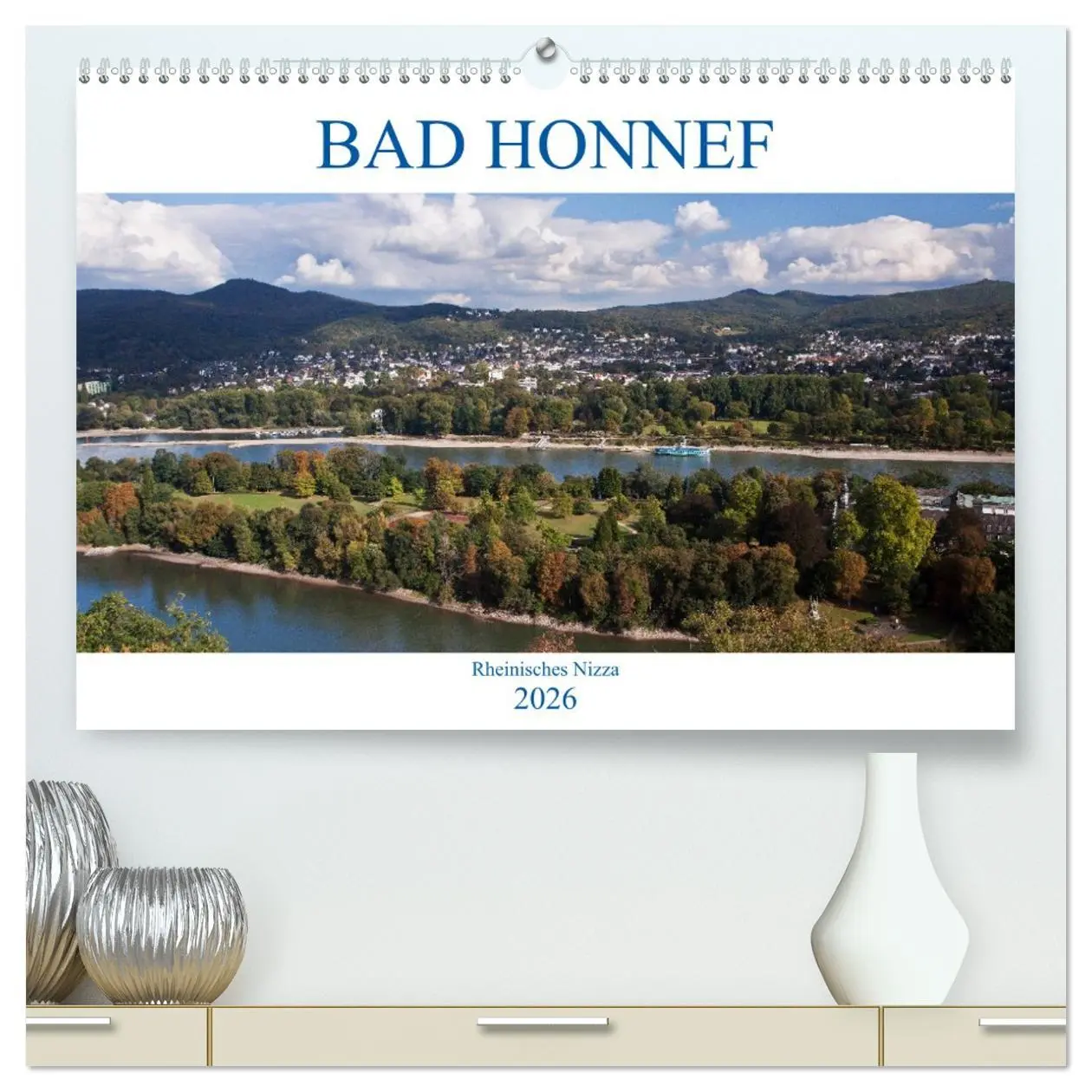 Cover: 9783457755396 | Bad Honnef - Rheinisches Nizza (hochwertiger Premium Wandkalender...