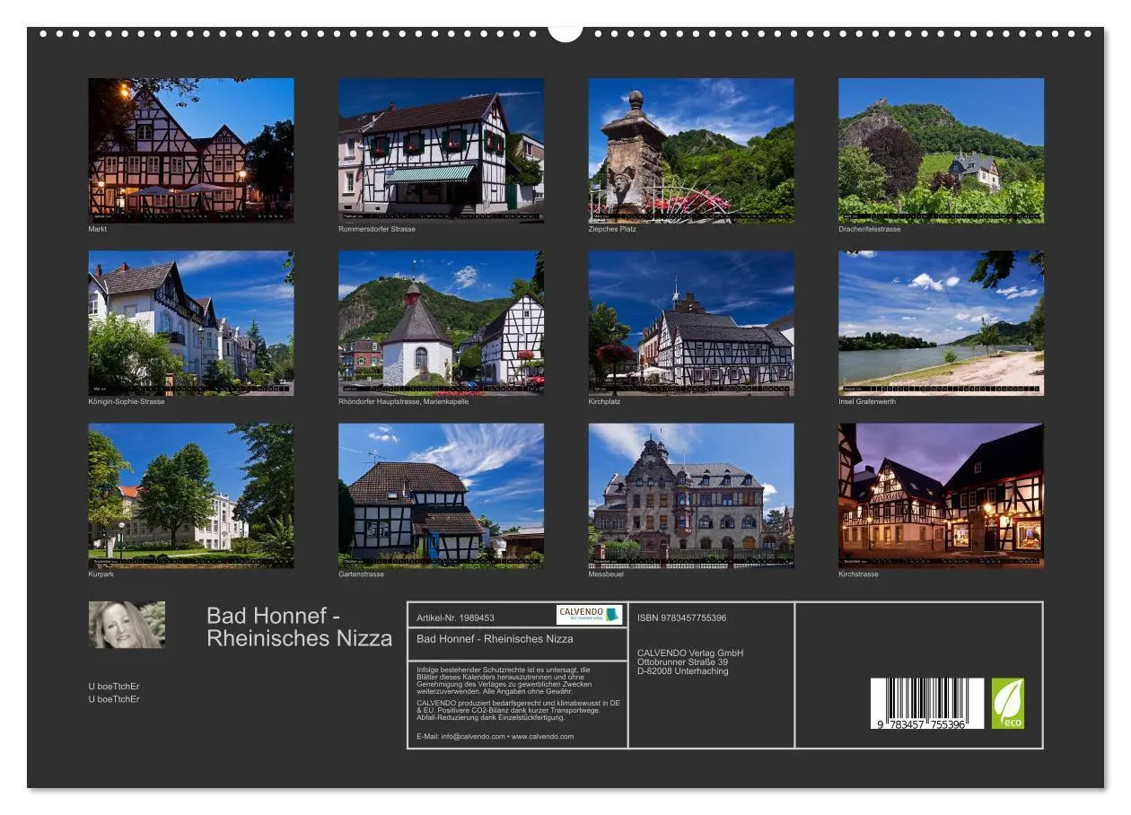 Bild: 9783457755396 | Bad Honnef - Rheinisches Nizza (hochwertiger Premium Wandkalender...