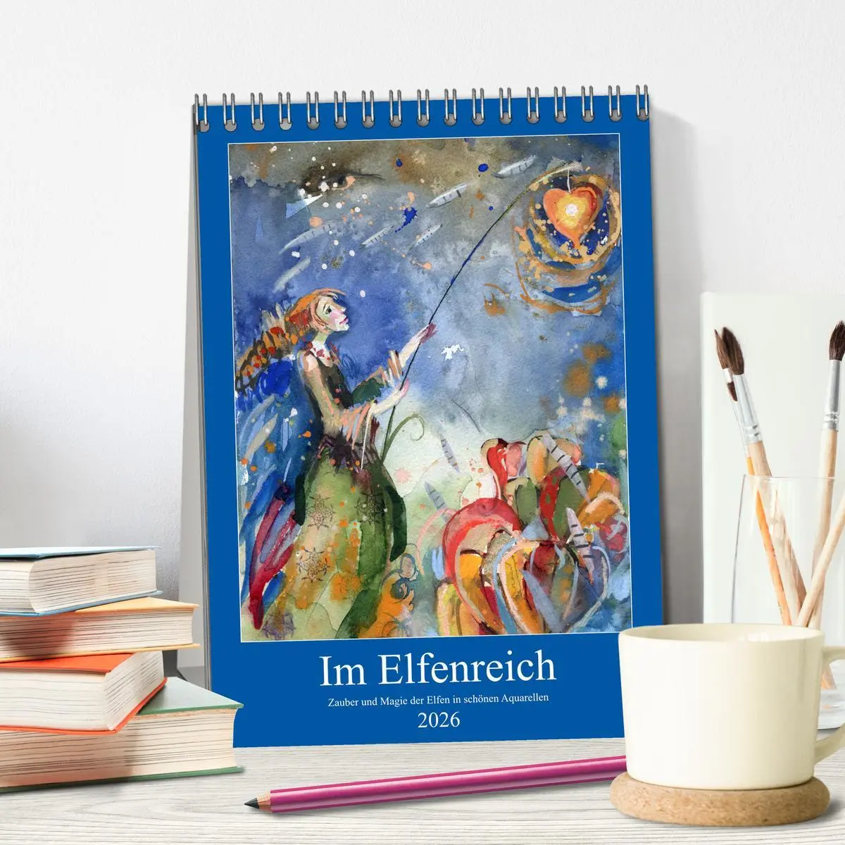 Bild: 9783516395396 | Im Elfenreich- Zauber und Magie der Elfen in schönen Aquarellen...