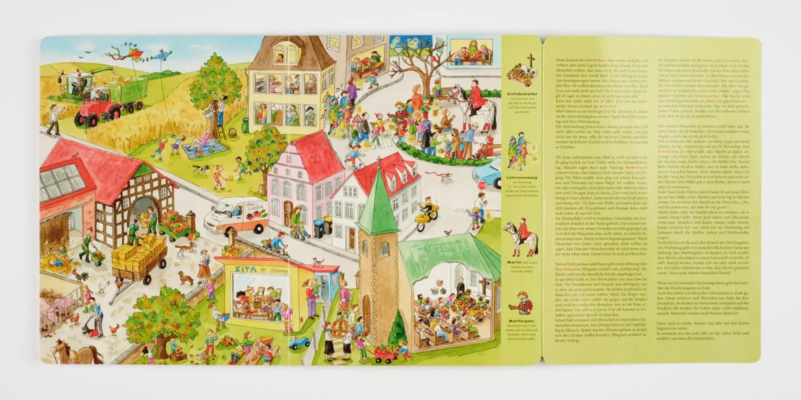 Bild: 9783522305396 | Dein kleiner Begleiter: Das große Wimmelbuch der Feste | Damaris Knapp