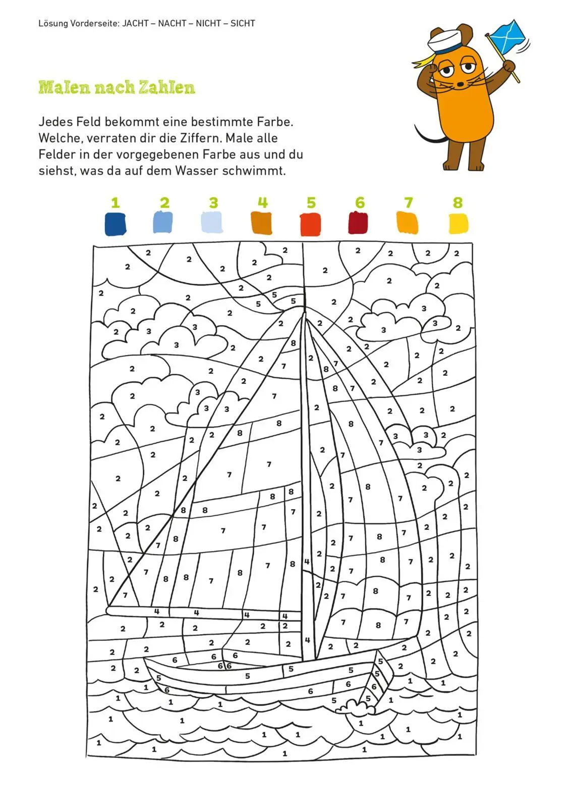 Bild: 9783551255396 | Frag doch mal ... die Maus: Mein Rätselblock mit der Maus -...