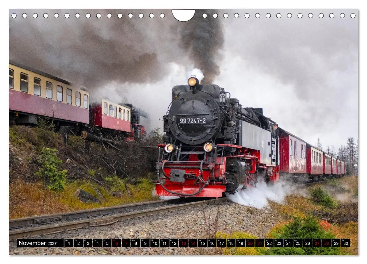 Bild: 9783569555396 | Harzer Schmalspurbahnen 1980er Jahre bis heute (Wandkalender 2027...