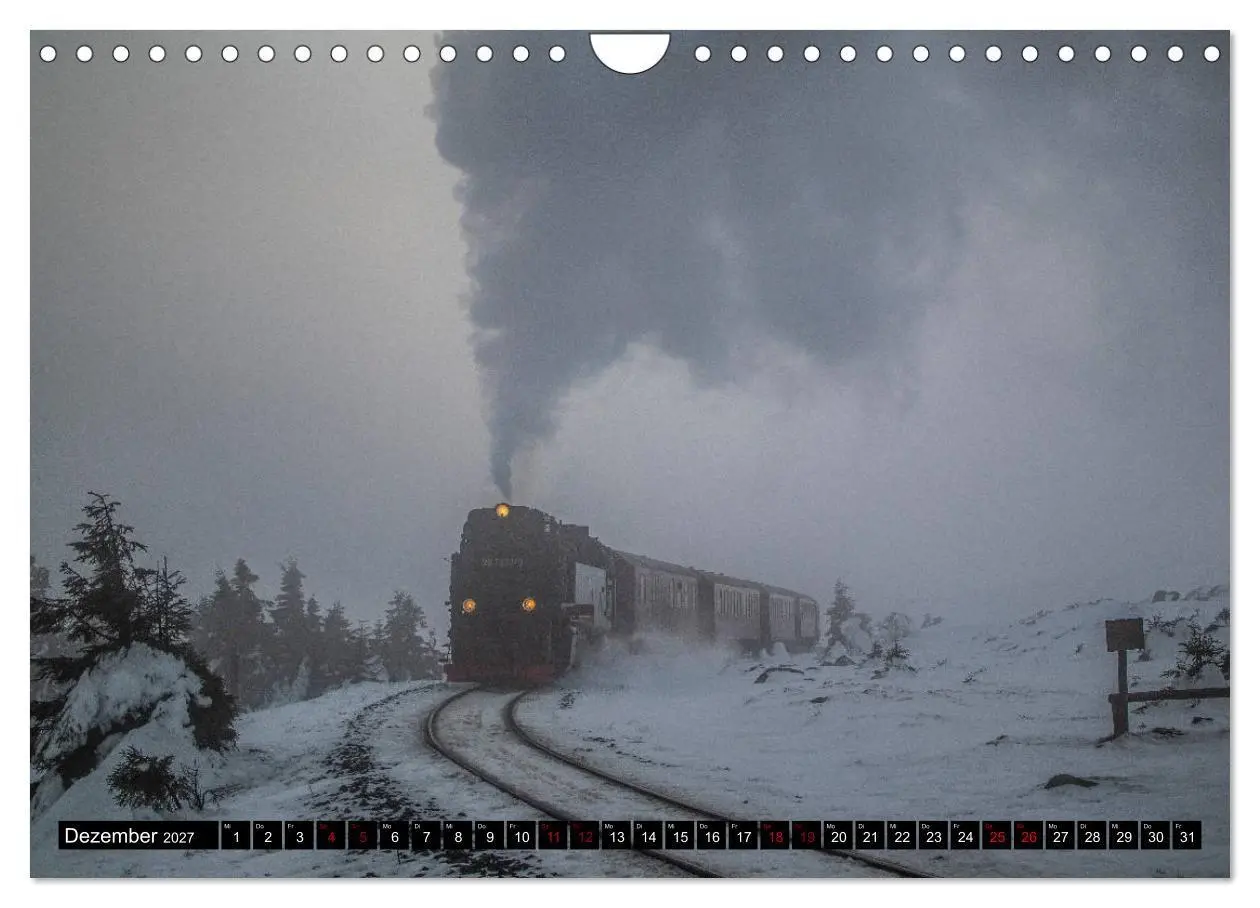 Bild: 9783569555396 | Harzer Schmalspurbahnen 1980er Jahre bis heute (Wandkalender 2027...