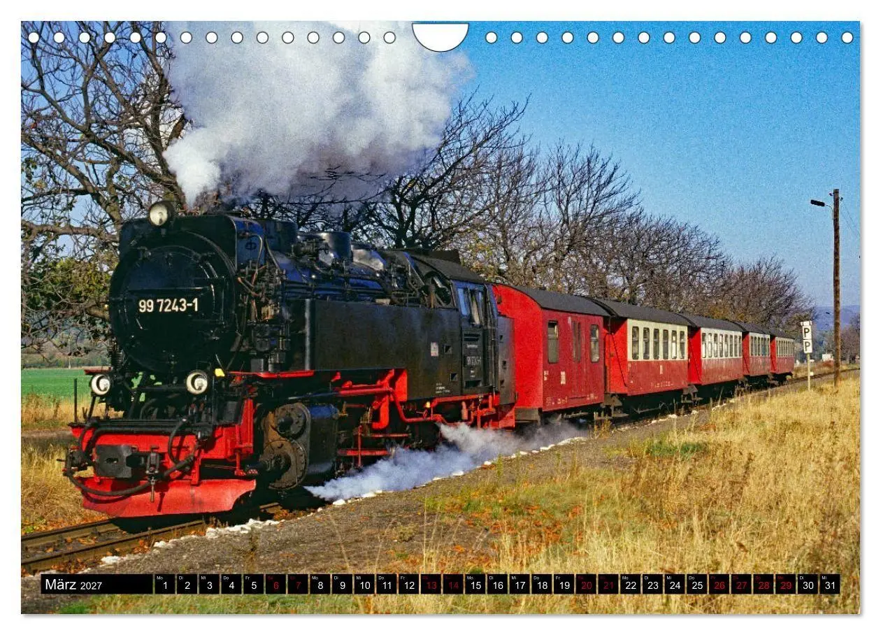 Bild: 9783569555396 | Harzer Schmalspurbahnen 1980er Jahre bis heute (Wandkalender 2027...