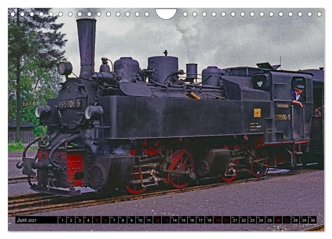 Bild: 9783569555396 | Harzer Schmalspurbahnen 1980er Jahre bis heute (Wandkalender 2027...