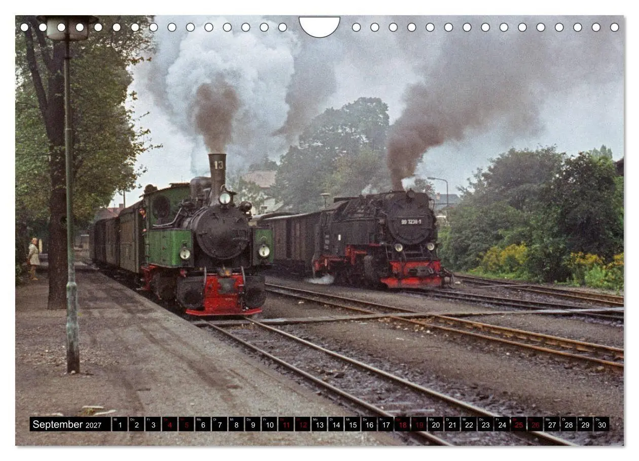 Bild: 9783569555396 | Harzer Schmalspurbahnen 1980er Jahre bis heute (Wandkalender 2027...