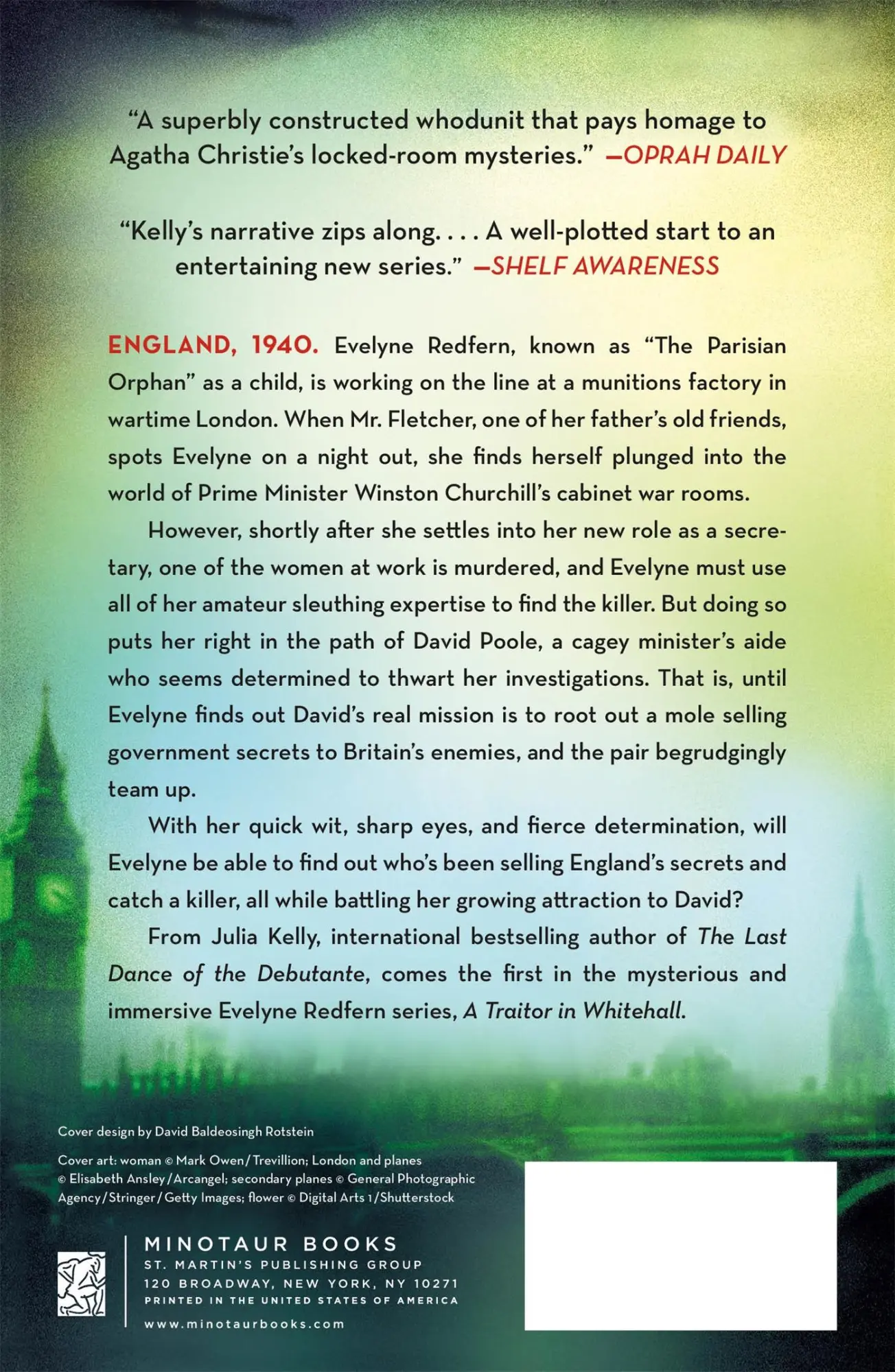 Rückseite: 9781250865496 | A Traitor in Whitehall | Julia Kelly | Taschenbuch | Englisch | 2024