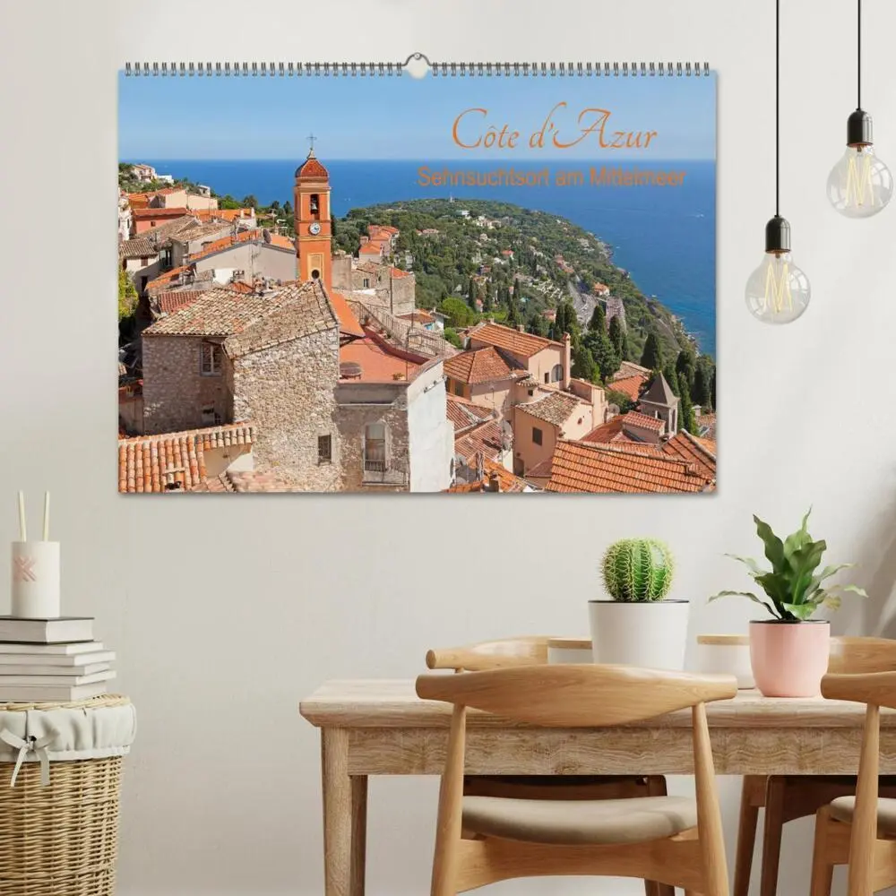 Bild: 9783435035496 | Côte d'Azur - Sehnsuchtsort am Mittelmeer (Wandkalender 2025 DIN A2...