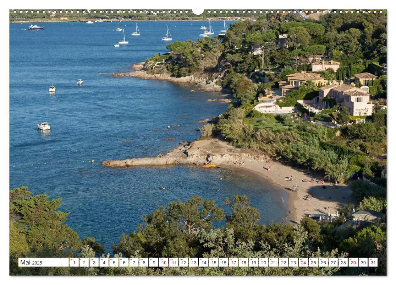 Bild: 9783435035496 | Côte d'Azur - Sehnsuchtsort am Mittelmeer (Wandkalender 2025 DIN A2...
