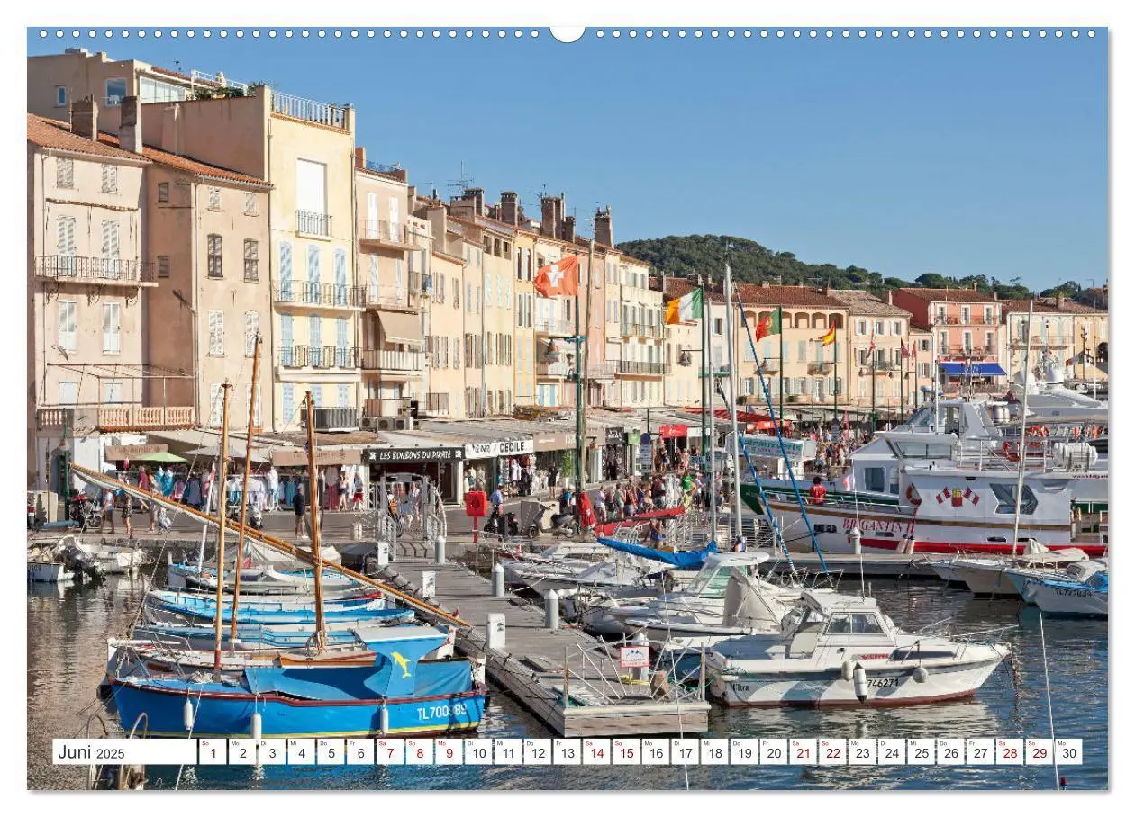 Bild: 9783435035496 | Côte d'Azur - Sehnsuchtsort am Mittelmeer (Wandkalender 2025 DIN A2...