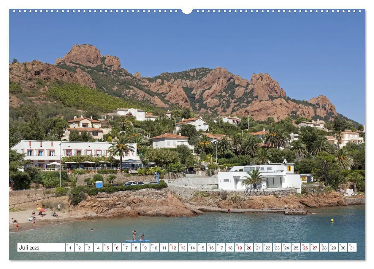 Bild: 9783435035496 | Côte d'Azur - Sehnsuchtsort am Mittelmeer (Wandkalender 2025 DIN A2...
