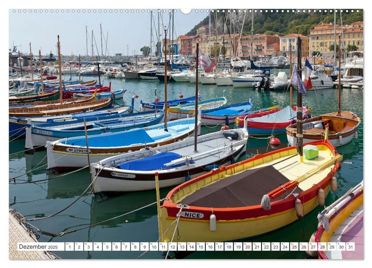 Bild: 9783435035496 | Côte d'Azur - Sehnsuchtsort am Mittelmeer (Wandkalender 2025 DIN A2...