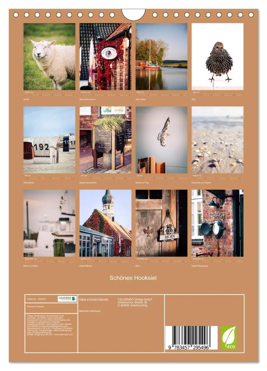 Bild: 9783457295496 | Schönes Hooksiel (Wandkalender 2026 DIN A4 hoch), CALVENDO...