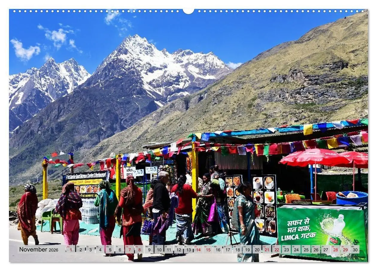 Bild: 9783516695496 | Uttarakhand - Land der Götter (Wandkalender 2026 DIN A2 quer),...