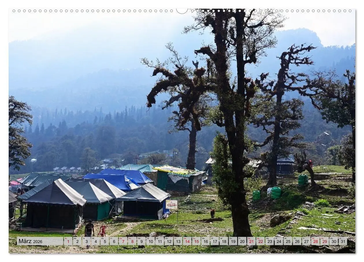Bild: 9783516695496 | Uttarakhand - Land der Götter (Wandkalender 2026 DIN A2 quer),...