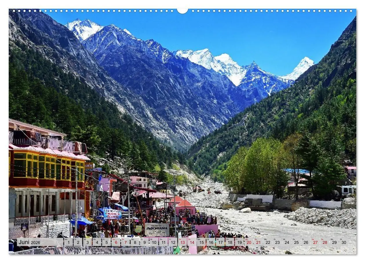 Bild: 9783516695496 | Uttarakhand - Land der Götter (Wandkalender 2026 DIN A2 quer),...