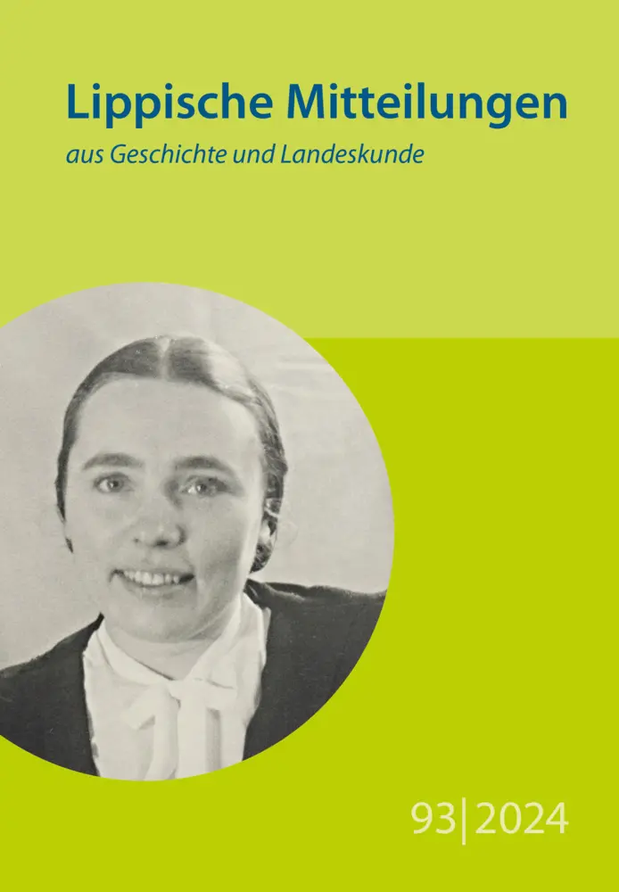 Lippische Mitteilungen aus Geschichte und Landeskunde
