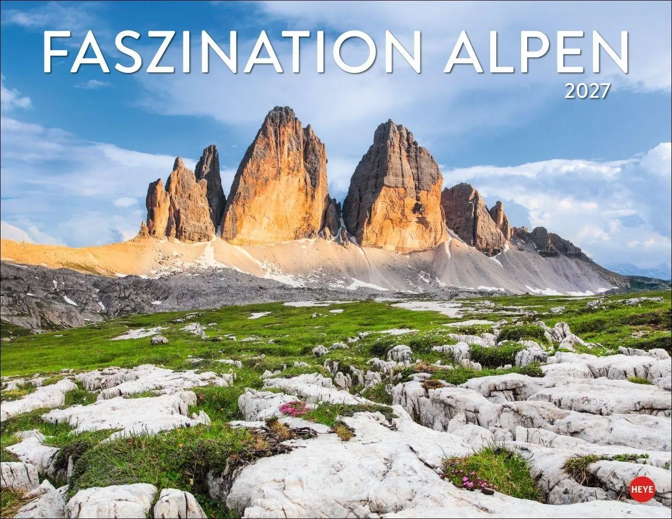 Cover: 9783756415496 | Faszination Alpen Posterkalender 2027 | Heye | Kalender | 14 S. | 2027