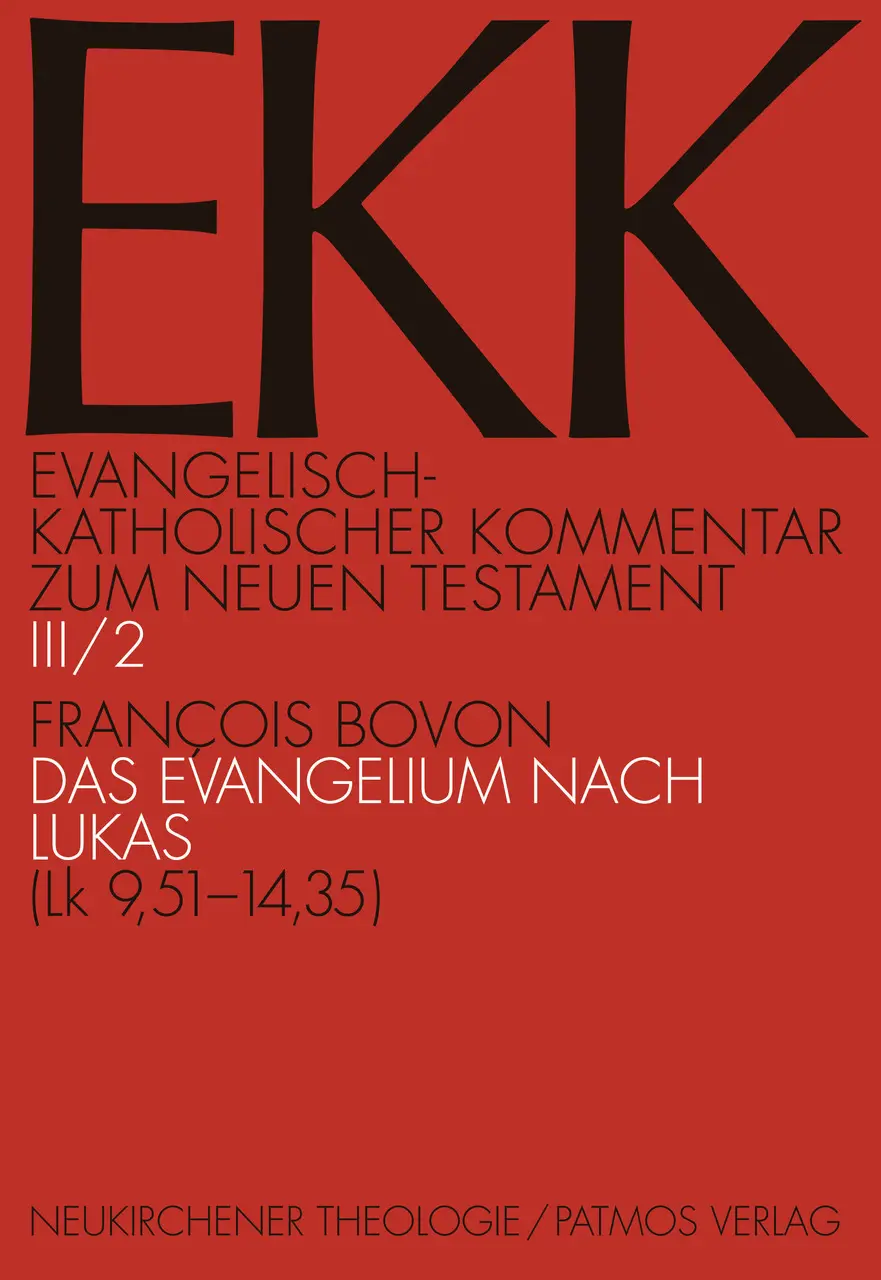 Cover: 9783788715496 | Das Evangelium nach Lukas 2 | Francois Bovon | Taschenbuch | VIII