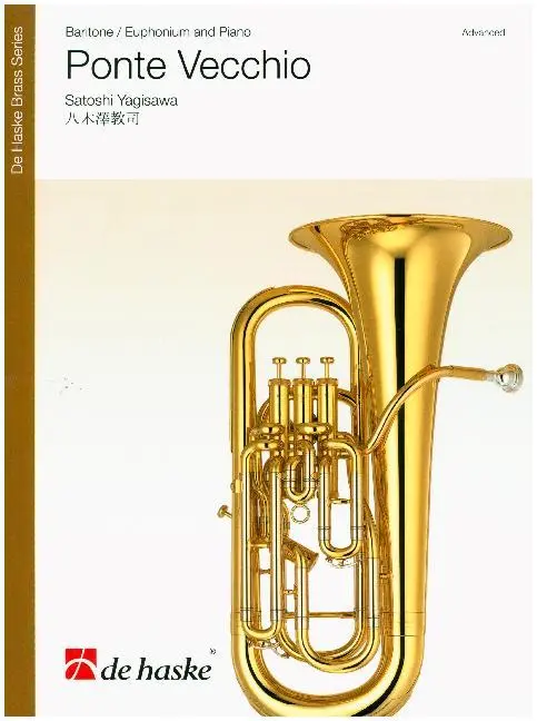 Cover: 9789043155496 | Ponte Vecchio | for Solo Baritone/Euphonium and Piano | Yagisawa
