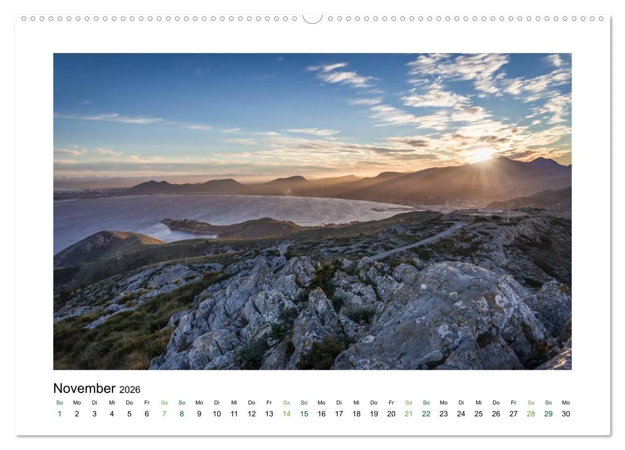 Bild: 9783457805596 | Sehnsucht nach Mallorca (Wandkalender 2026 DIN A2 quer), CALVENDO...