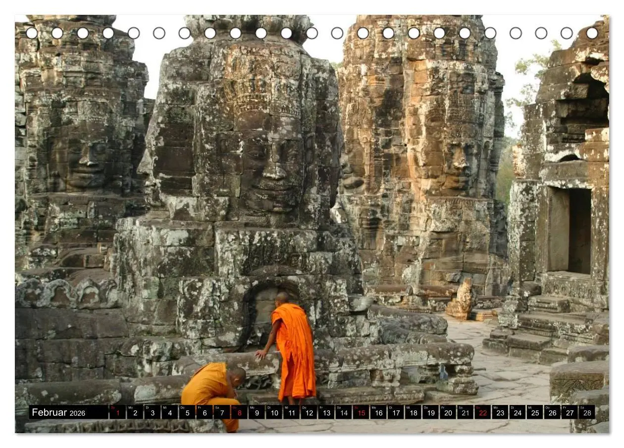 Bild: 9783516065596 | Kambodscha - Angkor Wat (Tischkalender 2026 DIN A5 quer), CALVENDO...