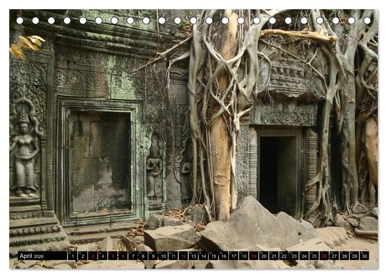 Bild: 9783516065596 | Kambodscha - Angkor Wat (Tischkalender 2026 DIN A5 quer), CALVENDO...