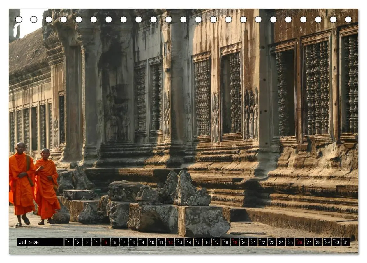 Bild: 9783516065596 | Kambodscha - Angkor Wat (Tischkalender 2026 DIN A5 quer), CALVENDO...