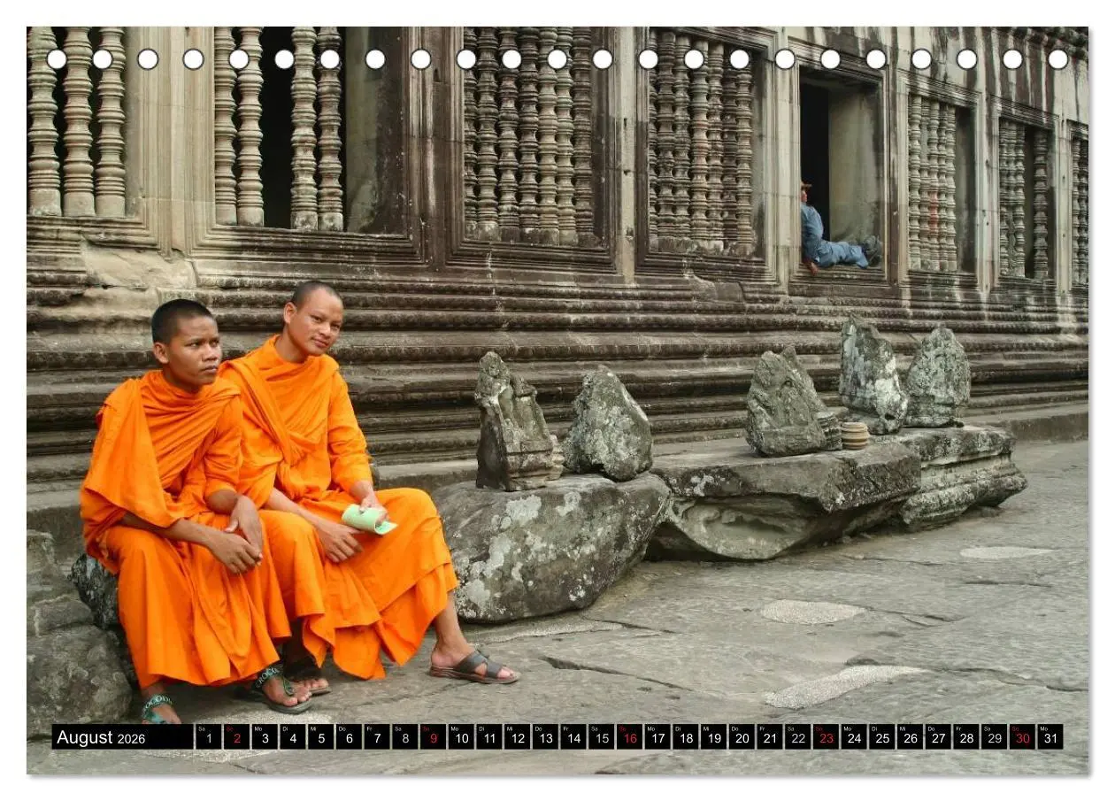 Bild: 9783516065596 | Kambodscha - Angkor Wat (Tischkalender 2026 DIN A5 quer), CALVENDO...