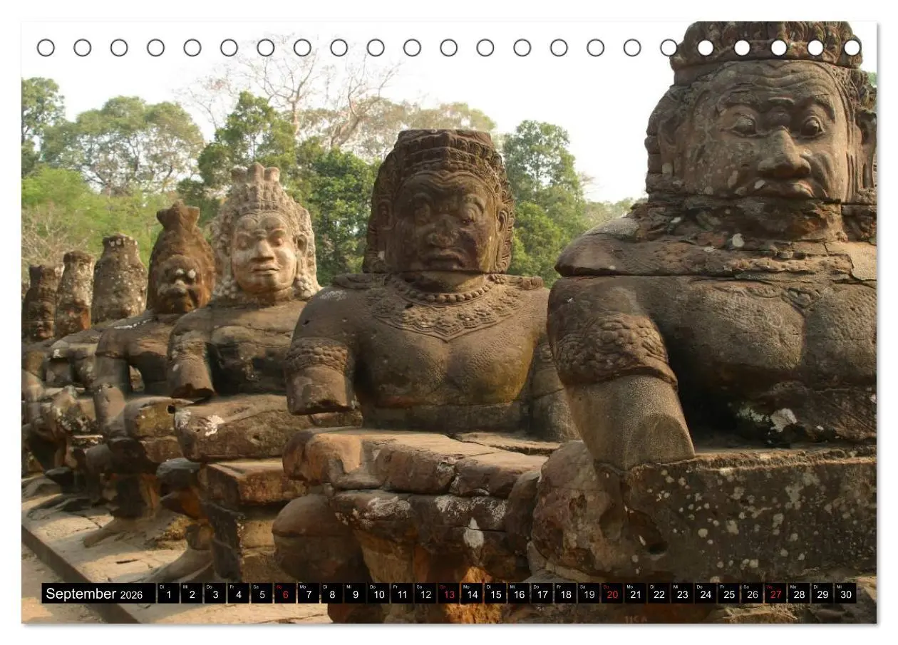 Bild: 9783516065596 | Kambodscha - Angkor Wat (Tischkalender 2026 DIN A5 quer), CALVENDO...