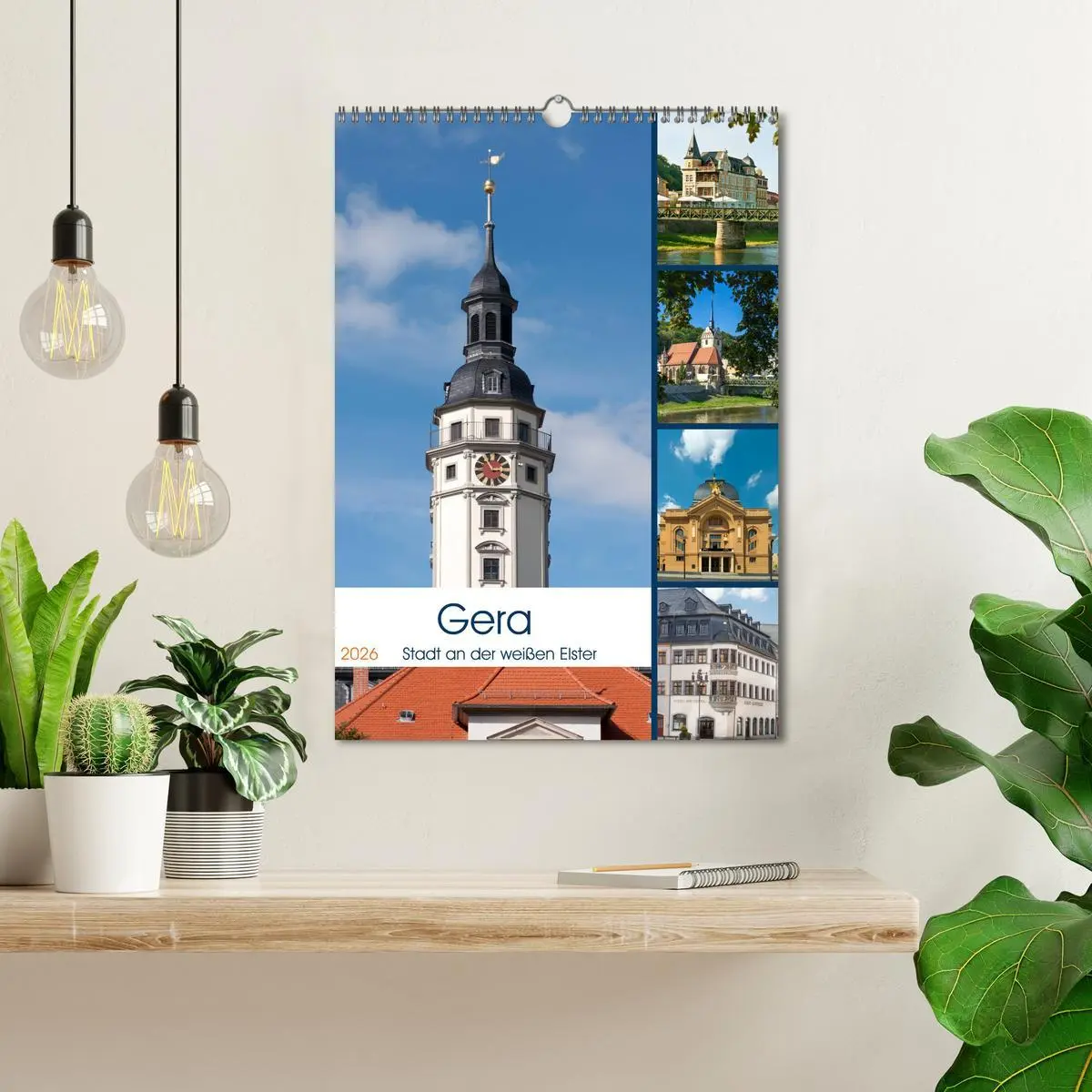 Bild: 9783516375596 | Gera - Stadt an der weißen Elster (Wandkalender 2026 DIN A3 hoch),...