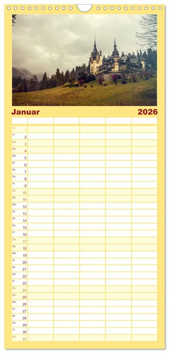 Bild: 9783516515596 | Familienplaner 2026 - Rumänien Kultur - Menschen - Natur mit 5...