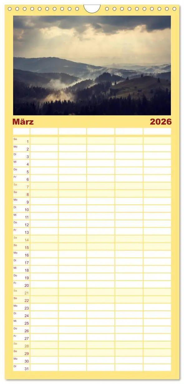 Bild: 9783516515596 | Familienplaner 2026 - Rumänien Kultur - Menschen - Natur mit 5...