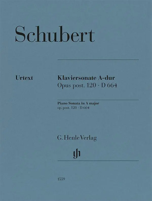 Cover: 9790201815596 | Franz Schubert - Klaviersonate A-dur op. post. 120 D 664 | Taschenbuch