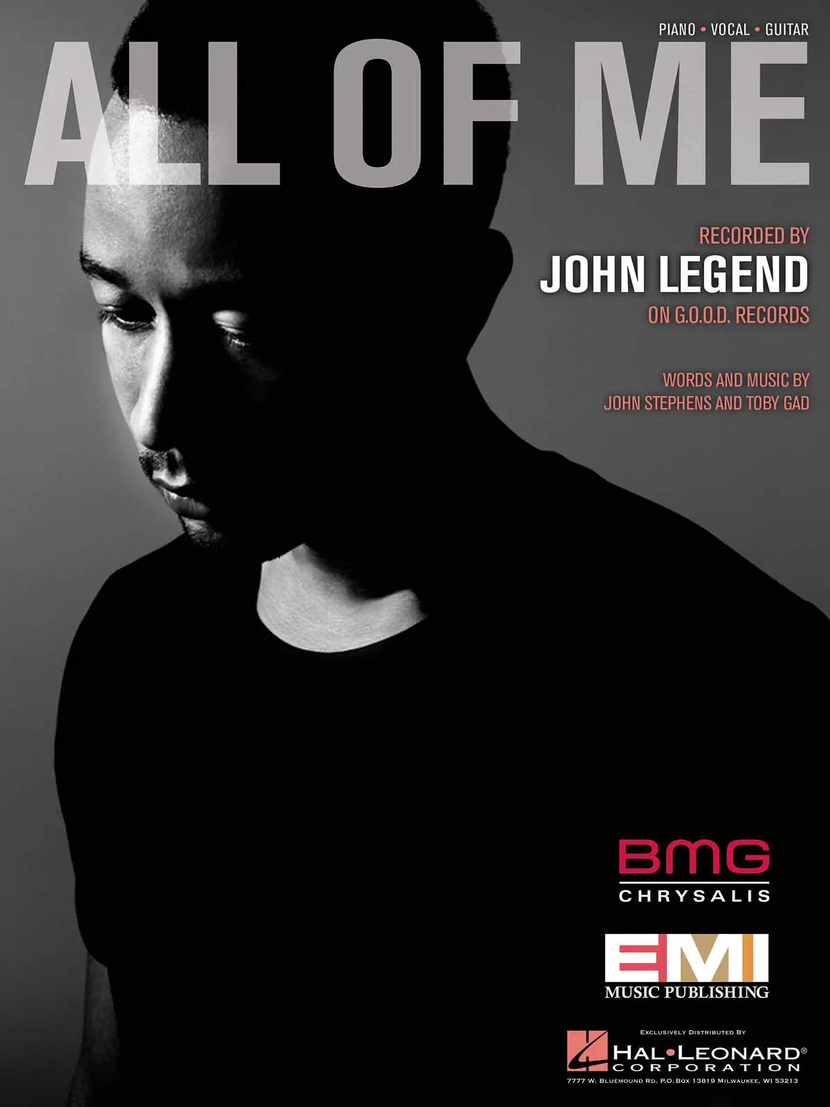 Cover: 888680005696 | All of Me | Piano Vocal | Buch | 2014 | Hal Leonard | EAN 888680005696