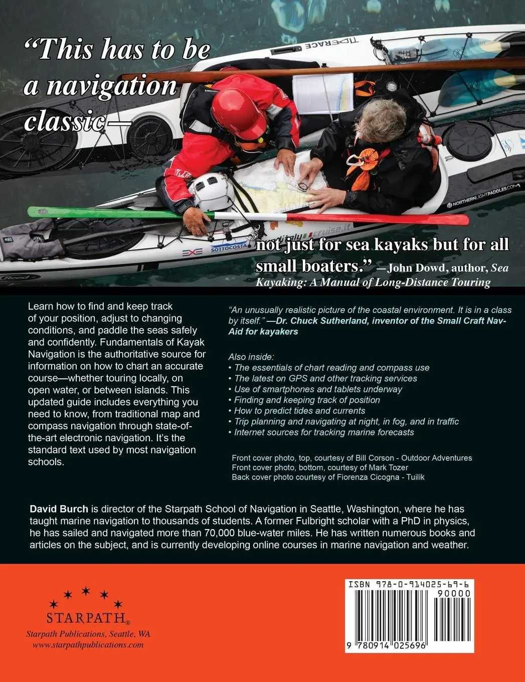 Rückseite: 9780914025696 | Fundamentals of Kayak Navigation | David Burch | Buch | Gebunden