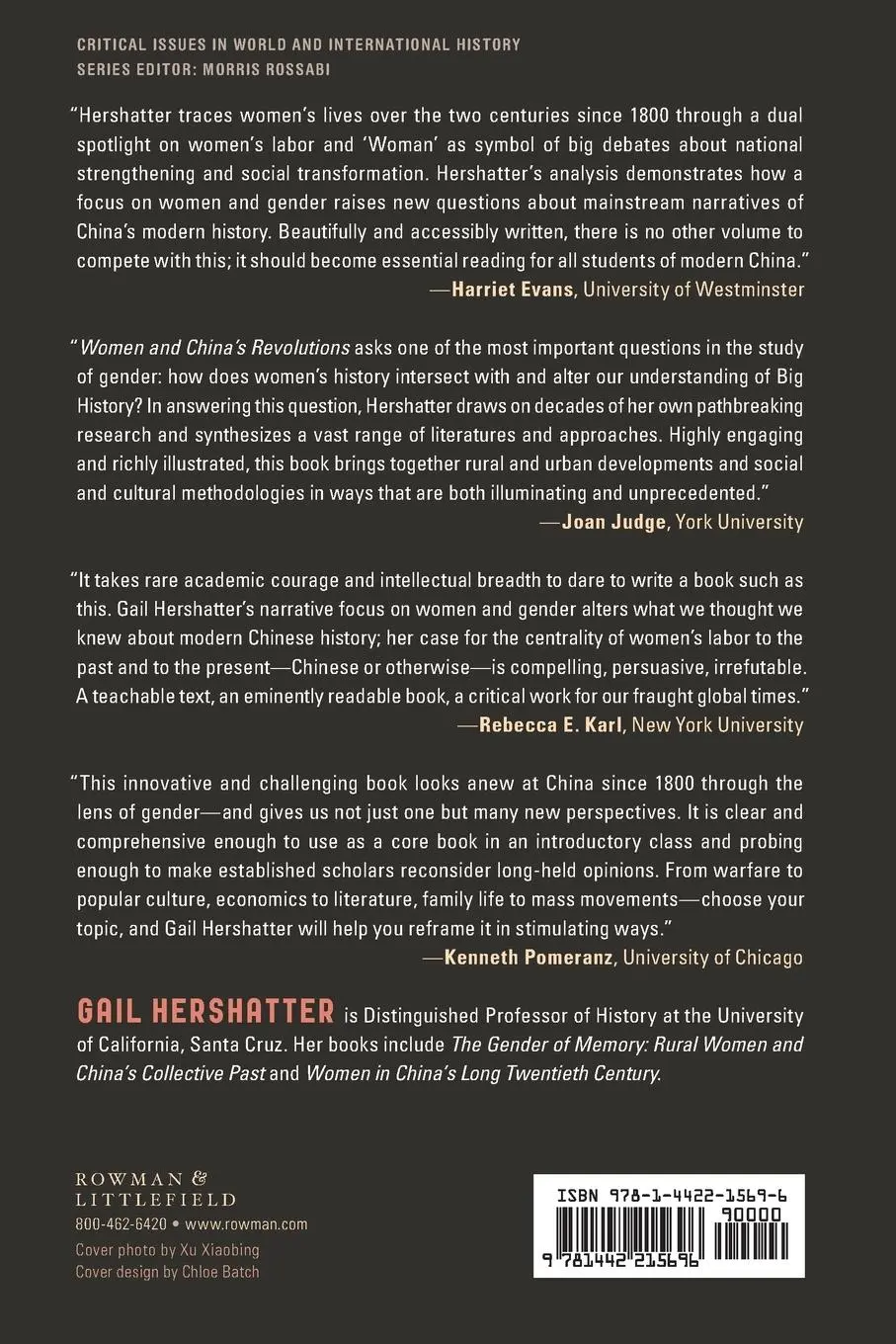 Rückseite: 9781442215696 | Women and China's Revolutions | Gail Hershatter | Taschenbuch | 2018