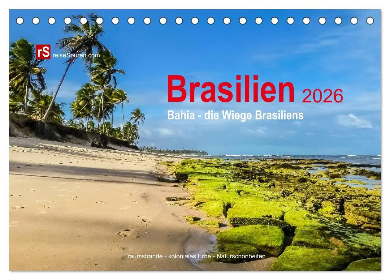 Cover: 9783516125696 | Brasilien 2026 Bahia - die Wiege Brasiliens (Tischkalender 2026 DIN...